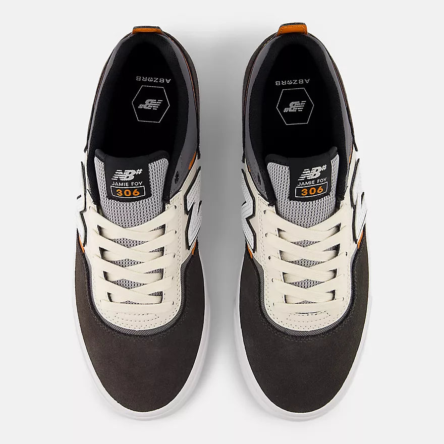 New Balance Numeric 306 Foy Skate Shoe in Grey and White