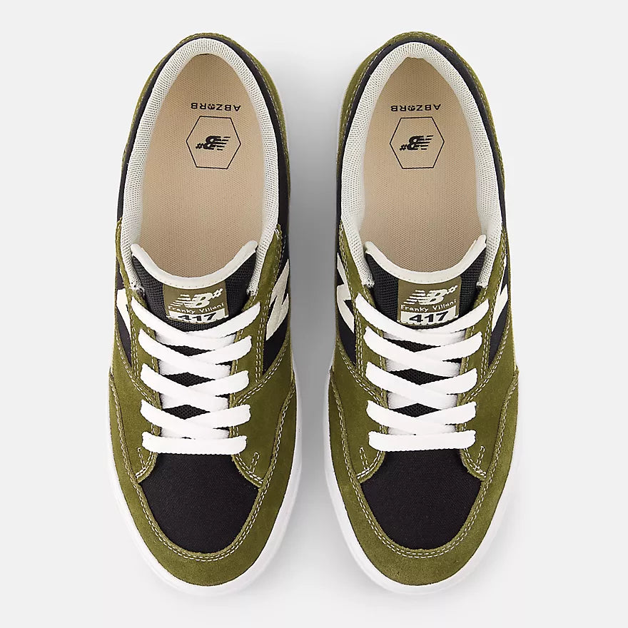 New Balance Numeric Franky Villani 417 Low Shoe in Brown and Black