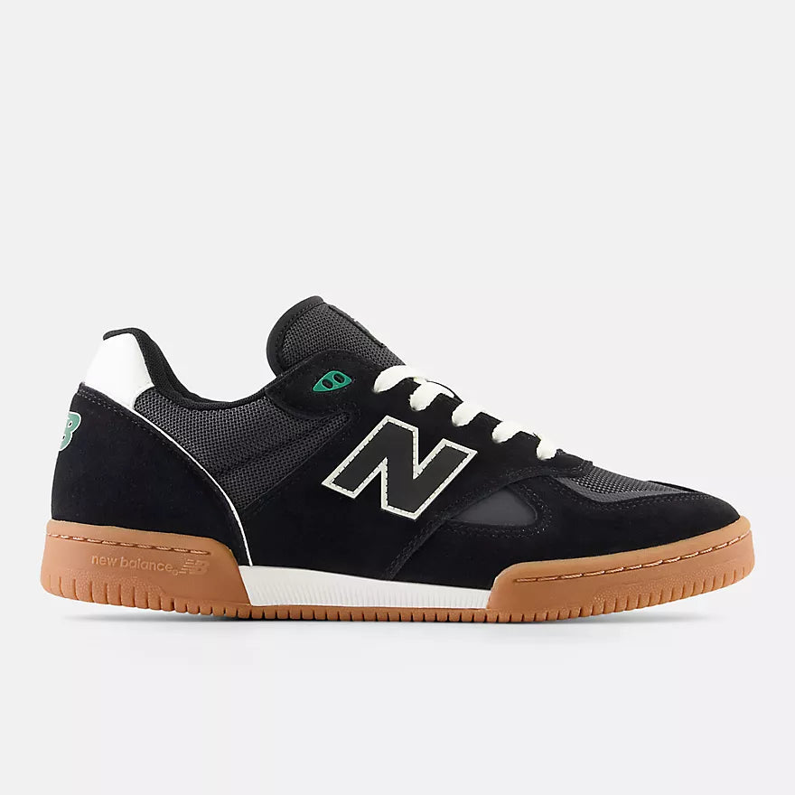 New Balance Numeric Tom Knox 600 Signature Shoe in Black and Gum - M I L O S P O R T