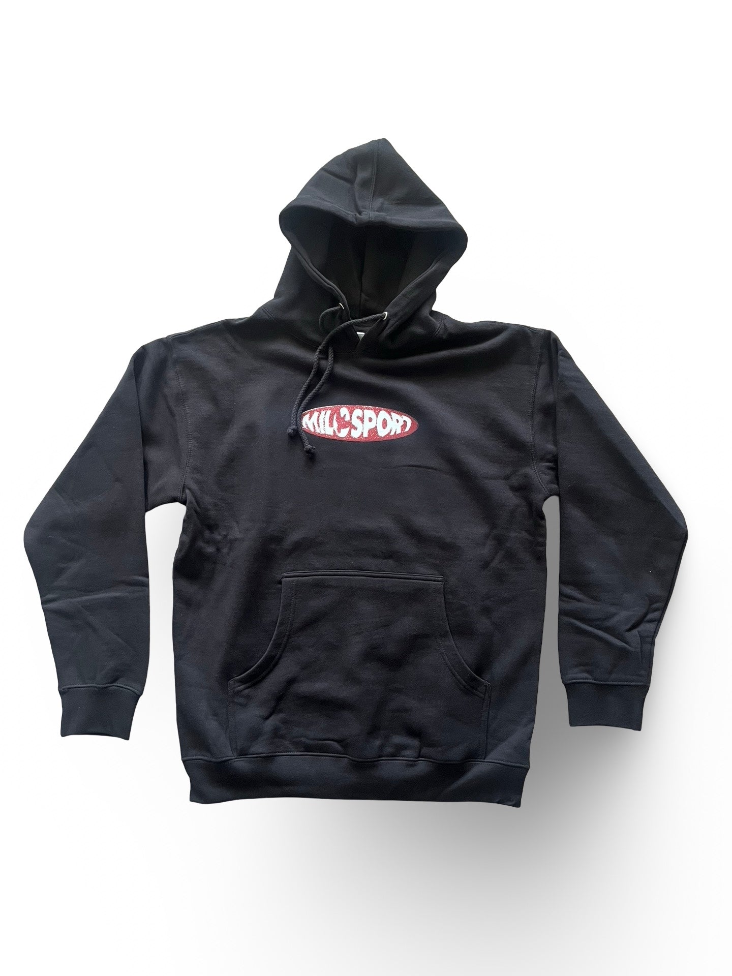 Milosport Wagon Wheel Hooded Sweatshirt in Black - M I L O S P O R T