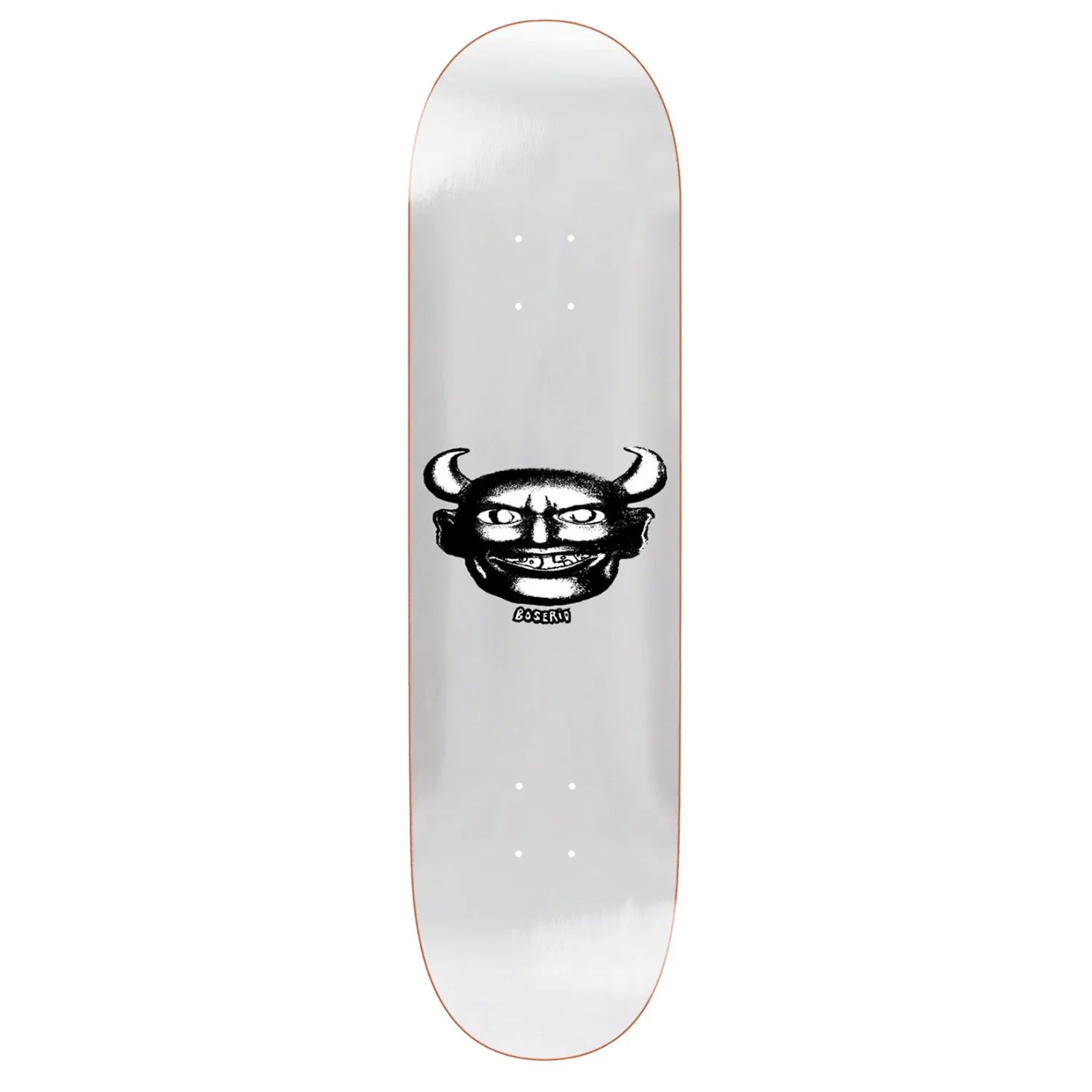 Polar Skate Co. Nick Boserio "Silver Devil" Skateboard Deck - 8.5"