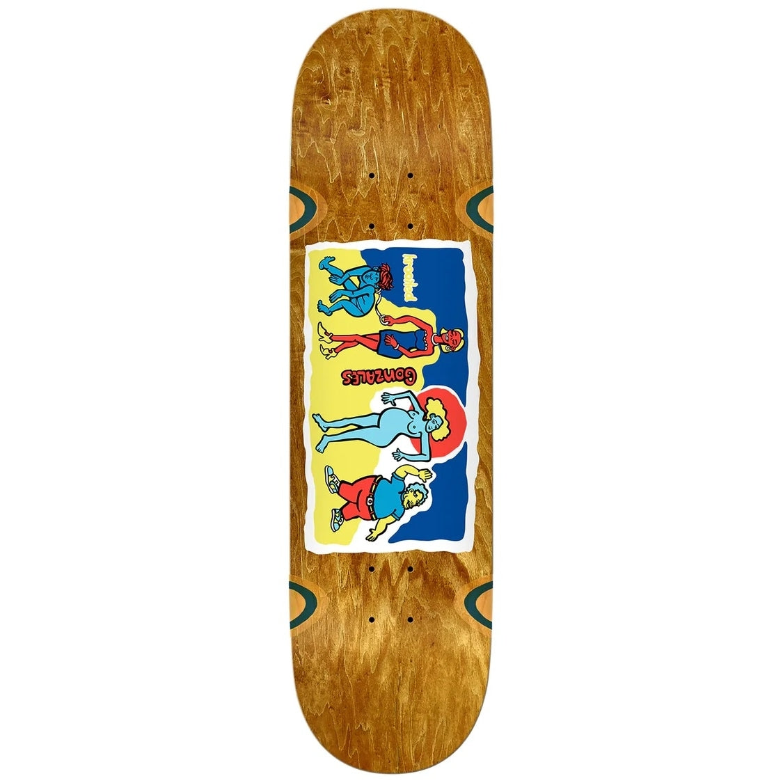 Krooked Gonz Family Affair Skateboard Deck - M I L O S P O R T