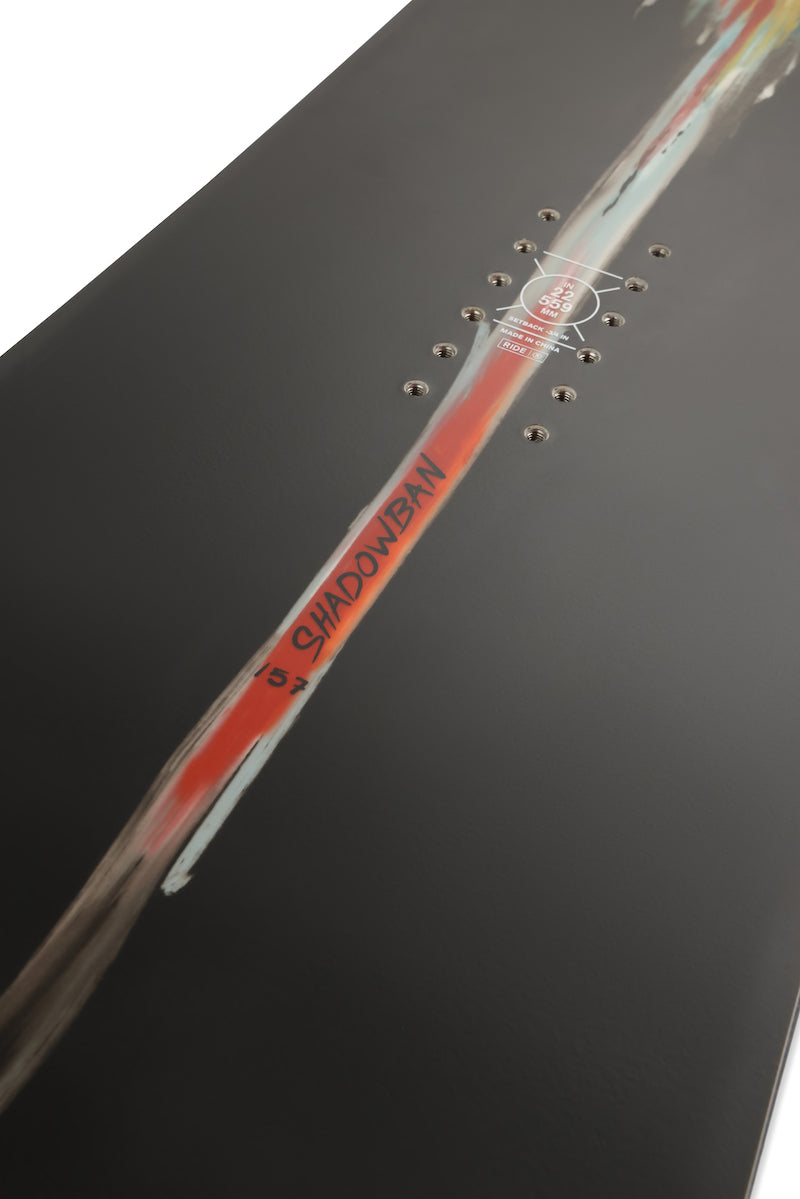 Ride Shadowban Snowboard 2025 - M I L O S P O R T