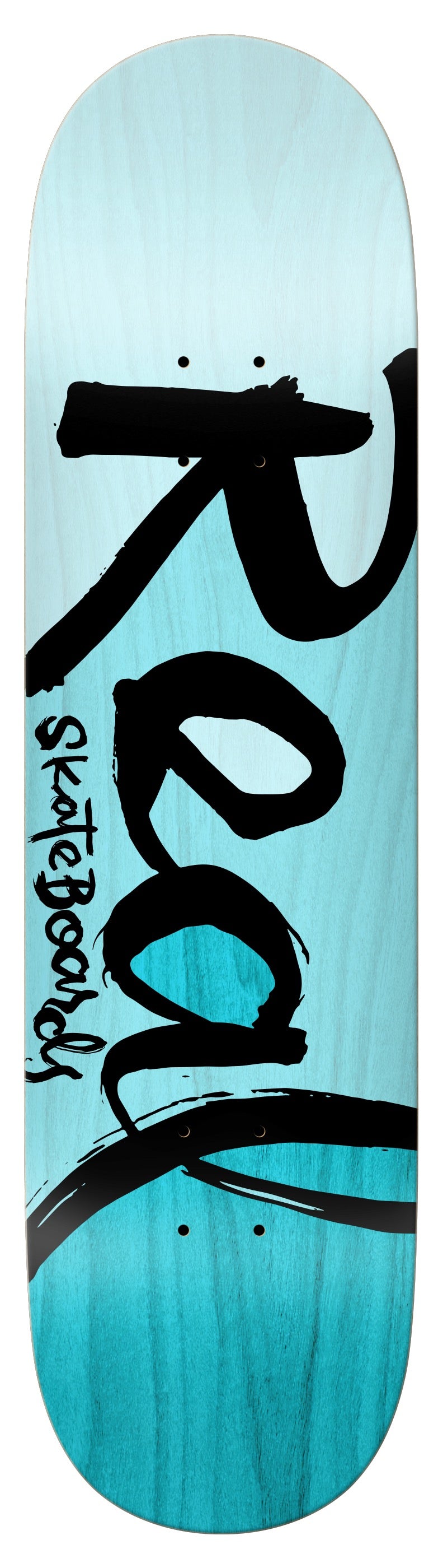 Real Team Script Color Block Skate Deck - M I L O S P O R T