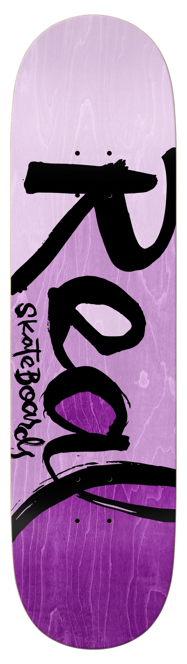 Real Team Script Color Block Skate Deck - M I L O S P O R T