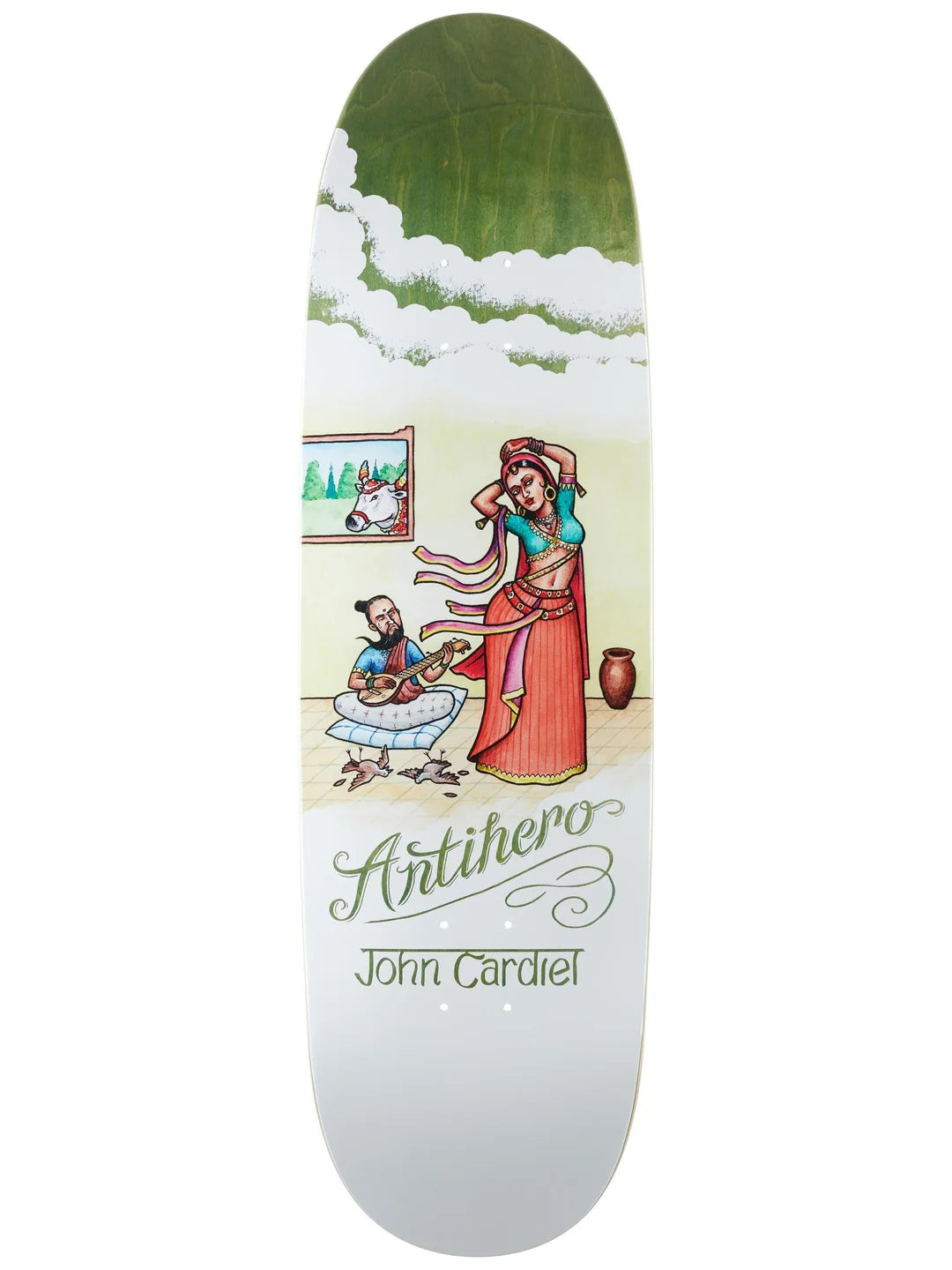 Anti Hero Cardiel Flatulent Beauties Skateboard Deck in 9.18"