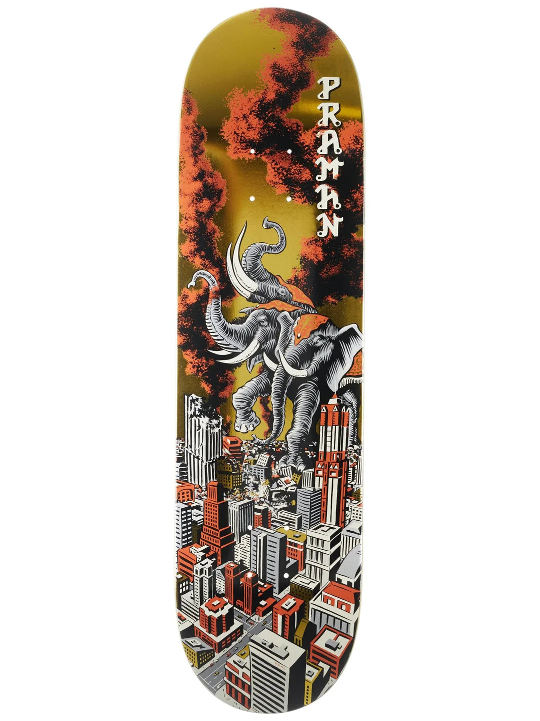 Real Praman Rampage LTD Skateboard Deck in 8.38