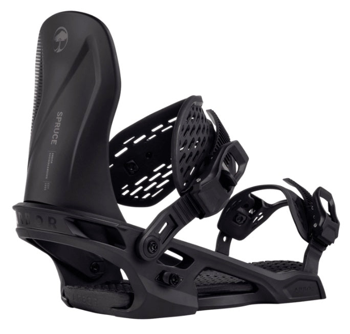 Arbor Spruce Black Snowboard Binding 2026 - M I L O S P O R T