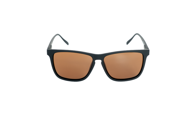 Dang Shades The Recoil polarized sunglasses with black frames and tinted lenses, showcasing stylish eye protection accessories.