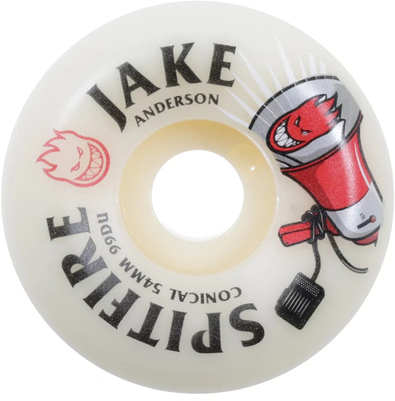 Spitfire Formula Four Jake Anderson Burn Squad Conical 99DU Skate Wheel - M I L O S P O R T