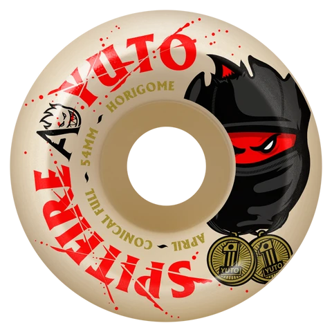 Spitfire Formula Four SF x April Yuto Conical Full Natural Skateboard Wheel 99d