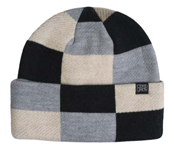 Corduroy squared beanie by Corduroy, suitable for men and women, featuring a textured corduroy fabric and squared design.