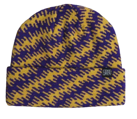 Corduroy Static Camo Beanie for men and women, featuring a textured camo pattern in a cozy knit style.