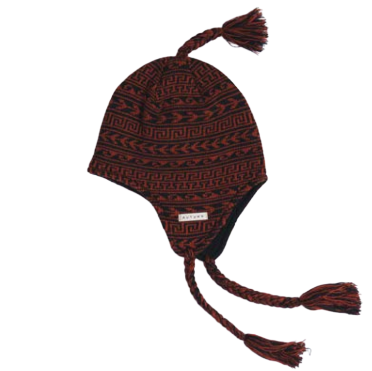 Autumn Swell Ear Flap Beanie for men and women, featuring warm ear flaps and cozy knit design in autumn colors.