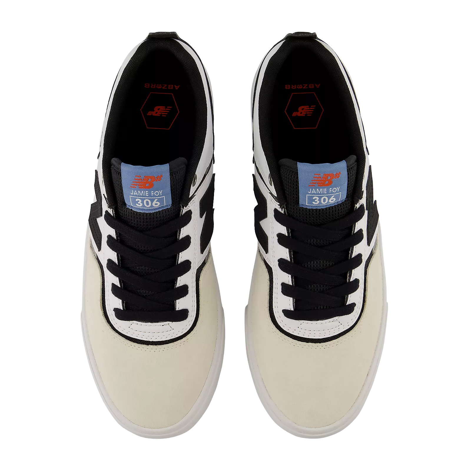 New Balance Numeric Jamie Foy 306 Skate Shoe – White / Black