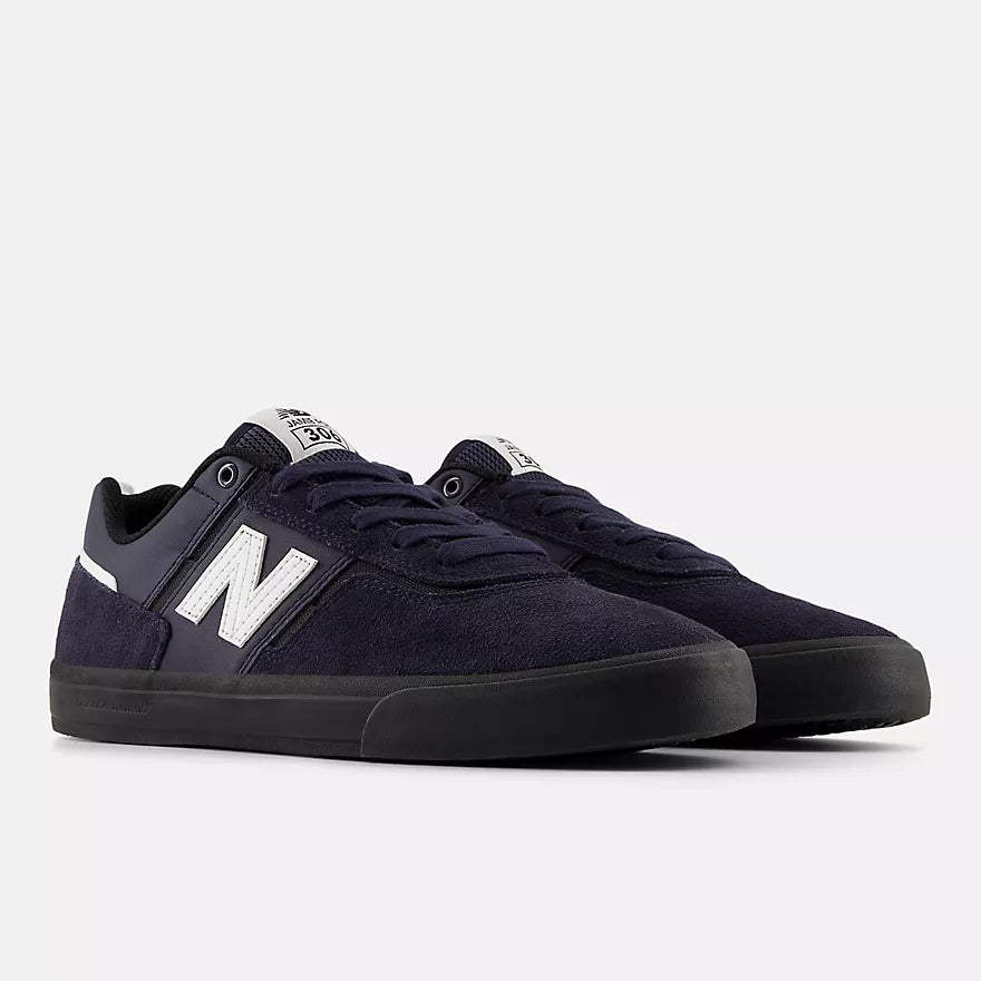 New Balance Numeric 306 Foy skate shoes in Eclipse and Black with suede and mesh upper, rubber sole, and skateboarding design.