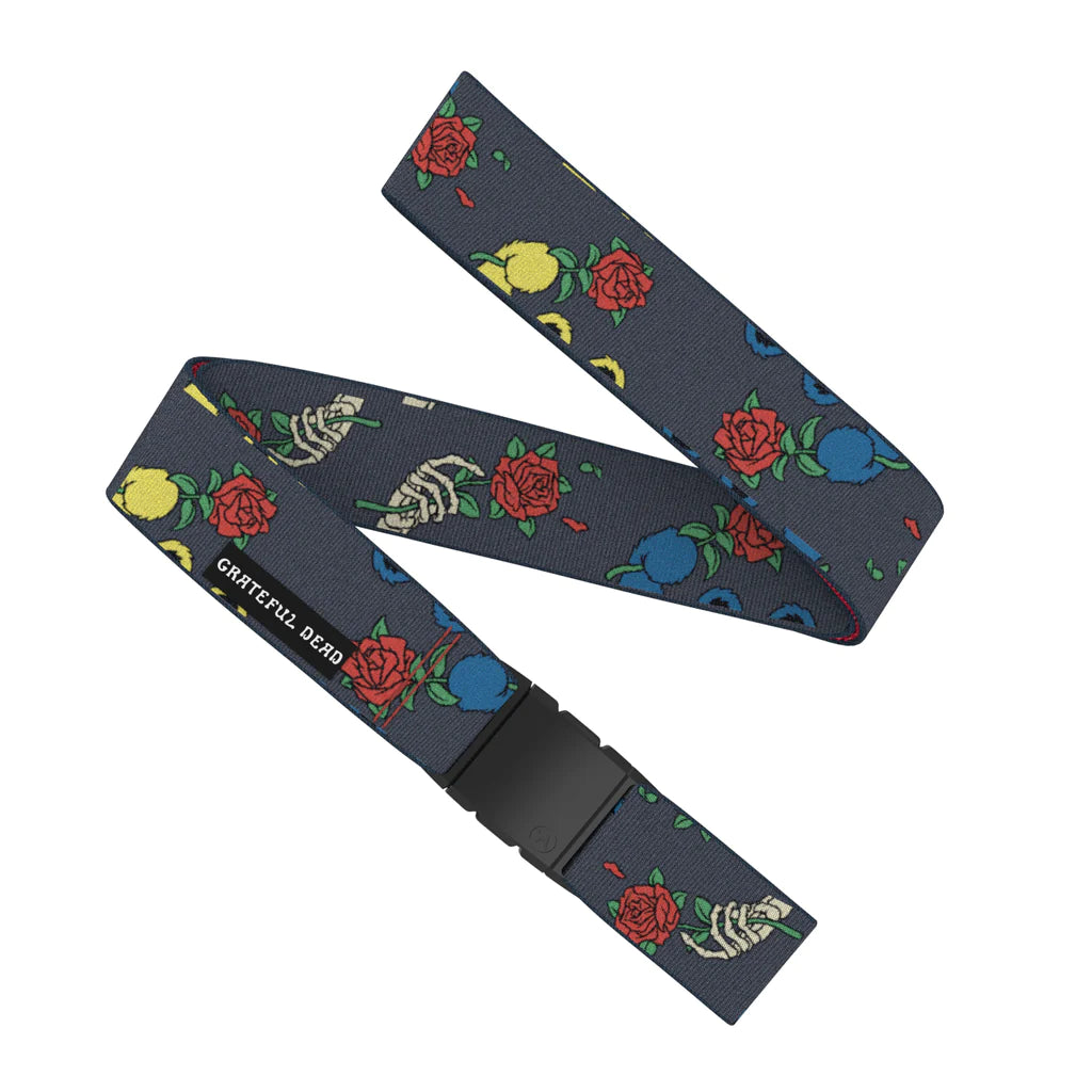Arcade Grateful Dead Bertha Bear Slim Belt in Navy - M I L O S P O R T