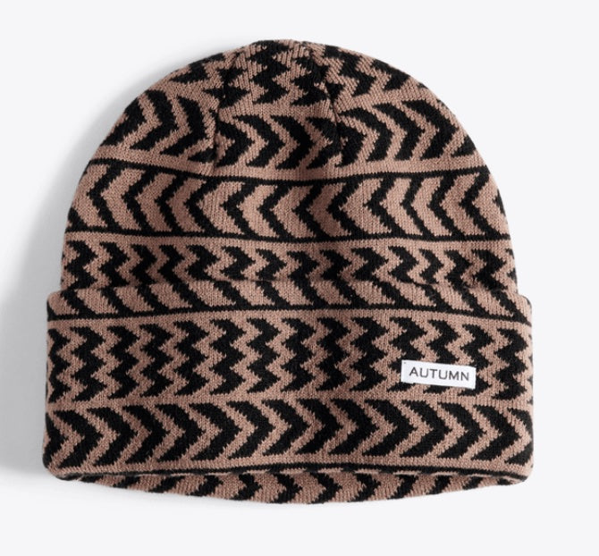 Autumn Chevron Beanie 2026 - M I L O S P O R T