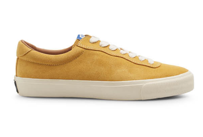 Last Resort VM001 Lo Suede Shoe in Mustard Yellow and White - M I L O S P O R T