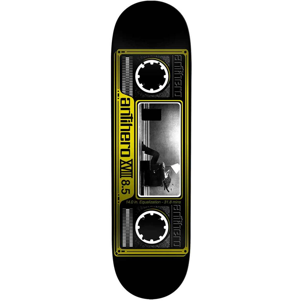 Anti Hero Hi-Bias Short Wheelbase Skateboard Deck in 8.5" - M I L O S P O R T