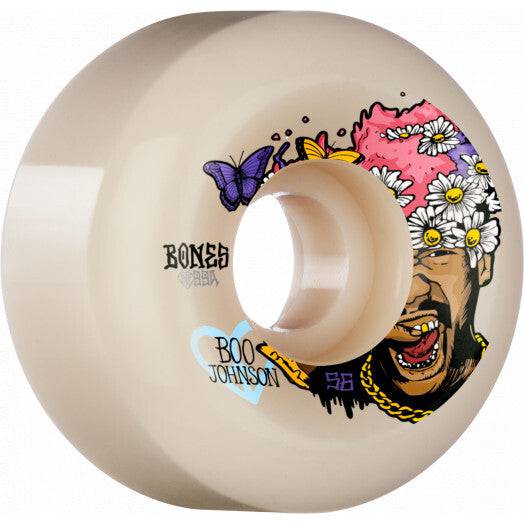 Bones Boo Just Have Fun V6 Wide Street Tech Formula Skate Wheels 99A - M I L O S P O R T