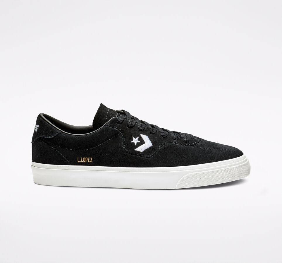 Converse Louie Lopez Pro in Black Black and White - M I L O S P O R T