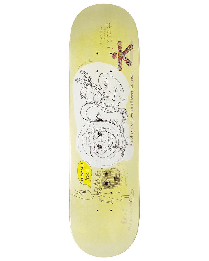 Frog Cursed (Milic) Skate Deck in 8.5" - M I L O S P O R T