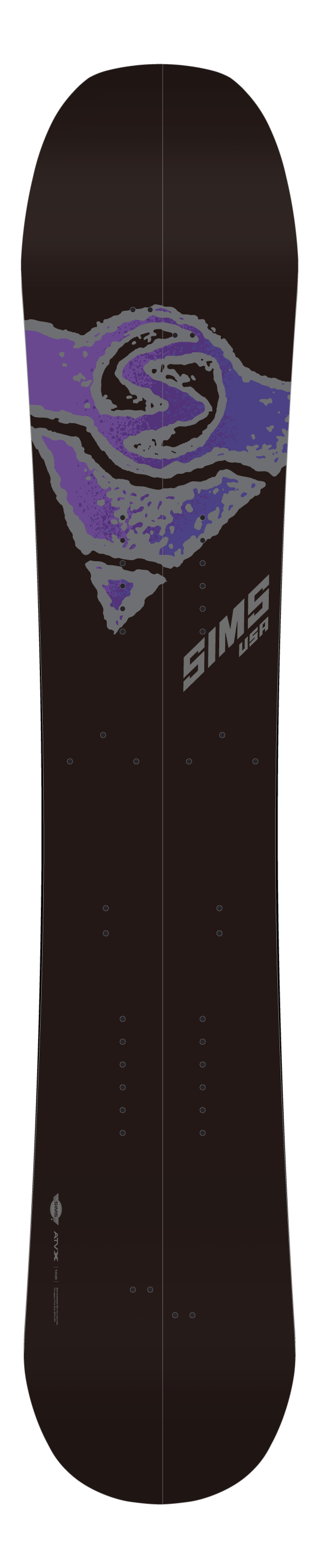 Sims ATV-X Split Snowboard 2023 - M I L O S P O R T