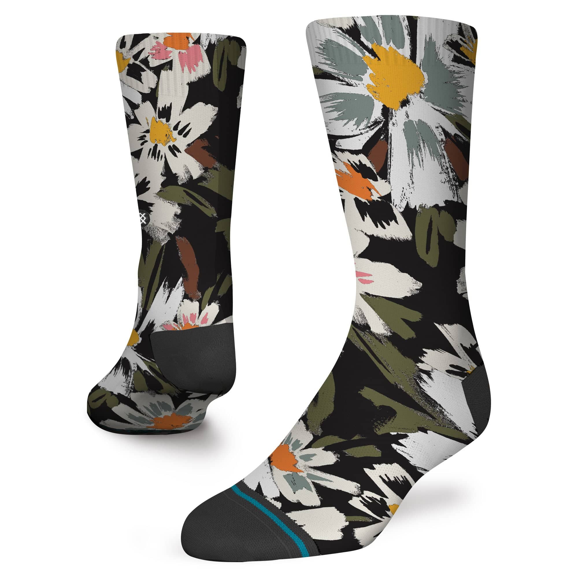 Stance Prosper Crew Sock in Black - M I L O S P O R T