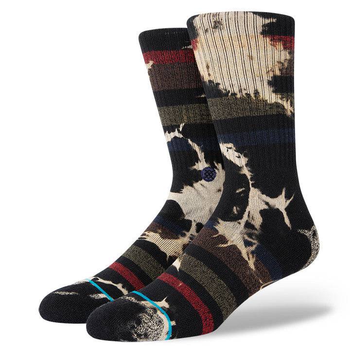 Stance Radiator Crew Mens Sock in BLACK - M I L O S P O R T
