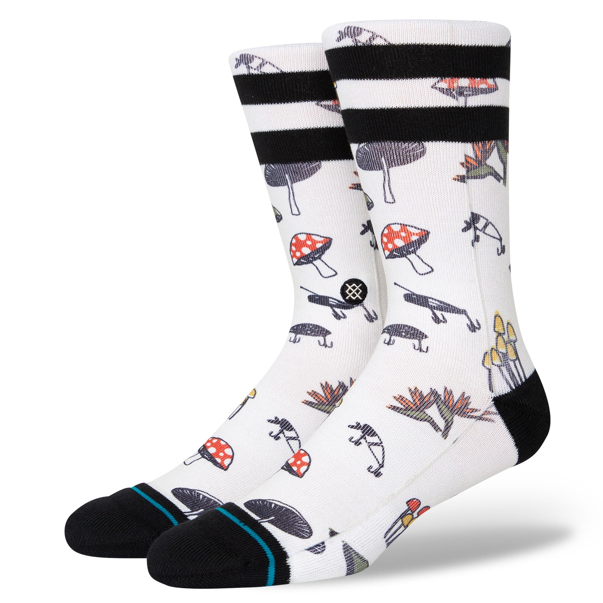 Stance Nice Catch Sock in Off White - M I L O S P O R T