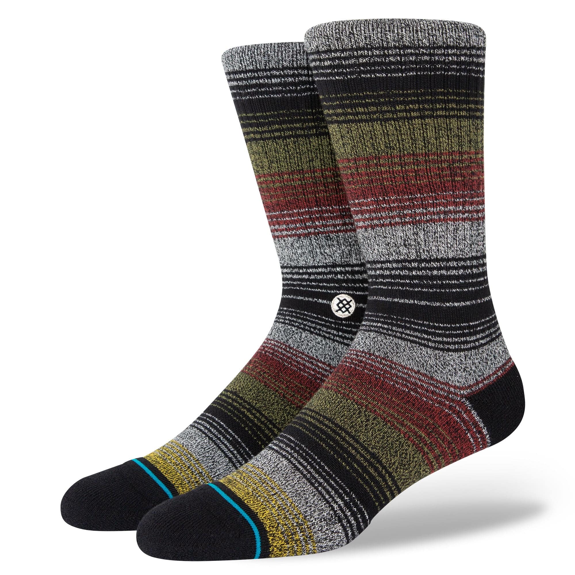 Stance Cadent Crew Sock in Multi - M I L O S P O R T