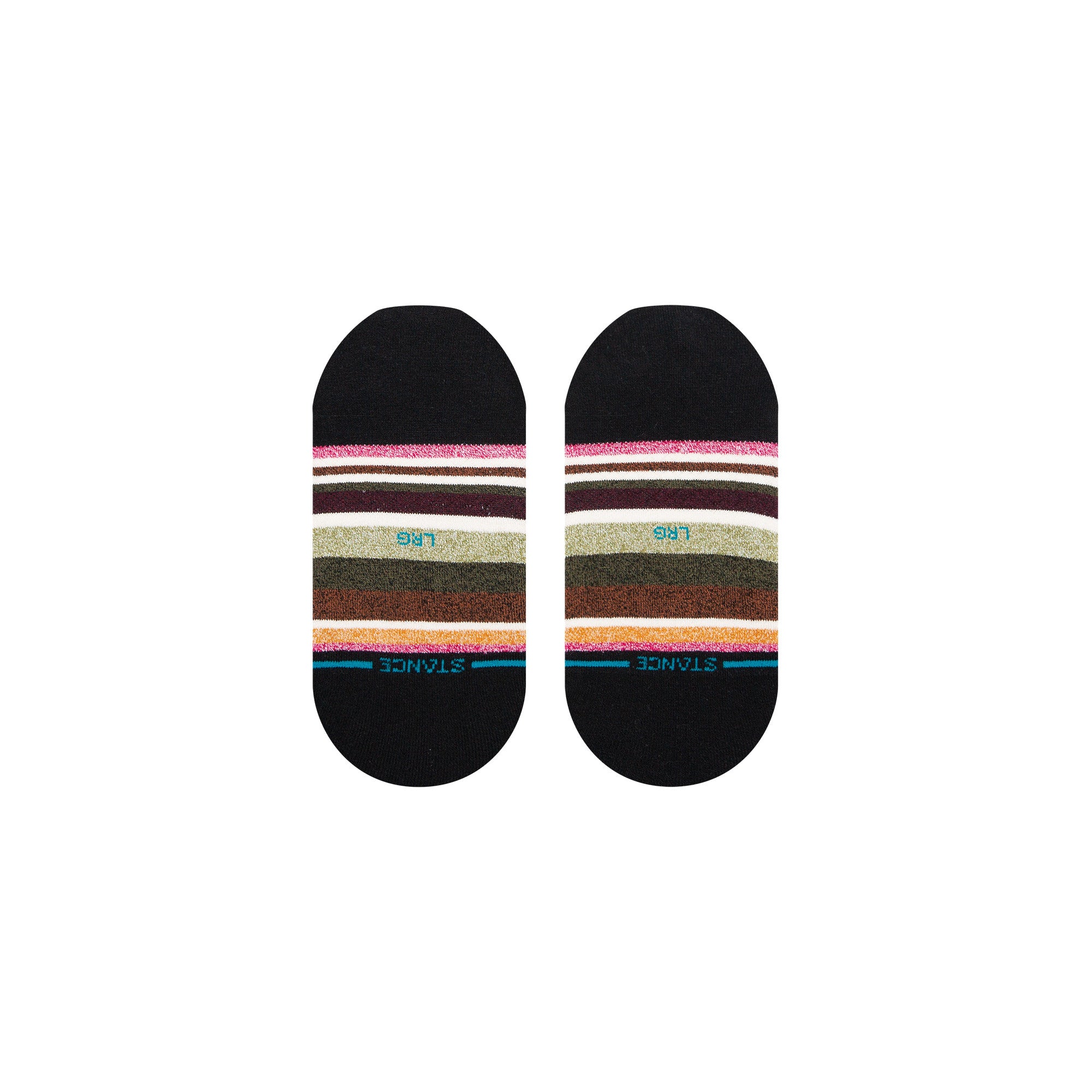 Stance Sun Set Sock in Black - M I L O S P O R T