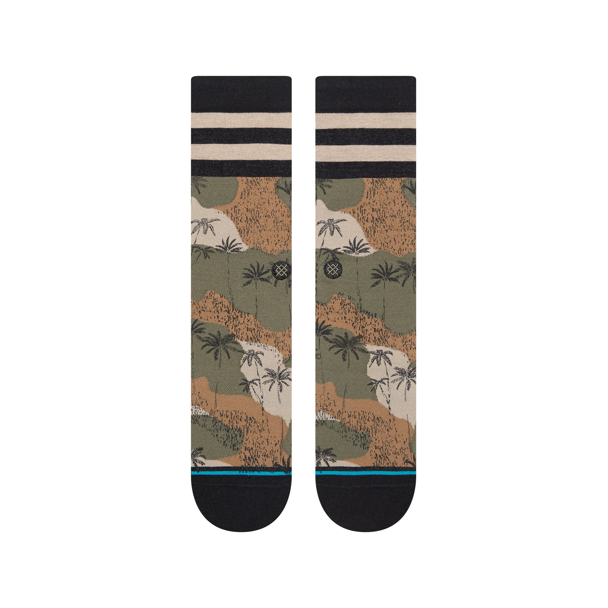 Stance Hidden Palm Sock in Green - M I L O S P O R T