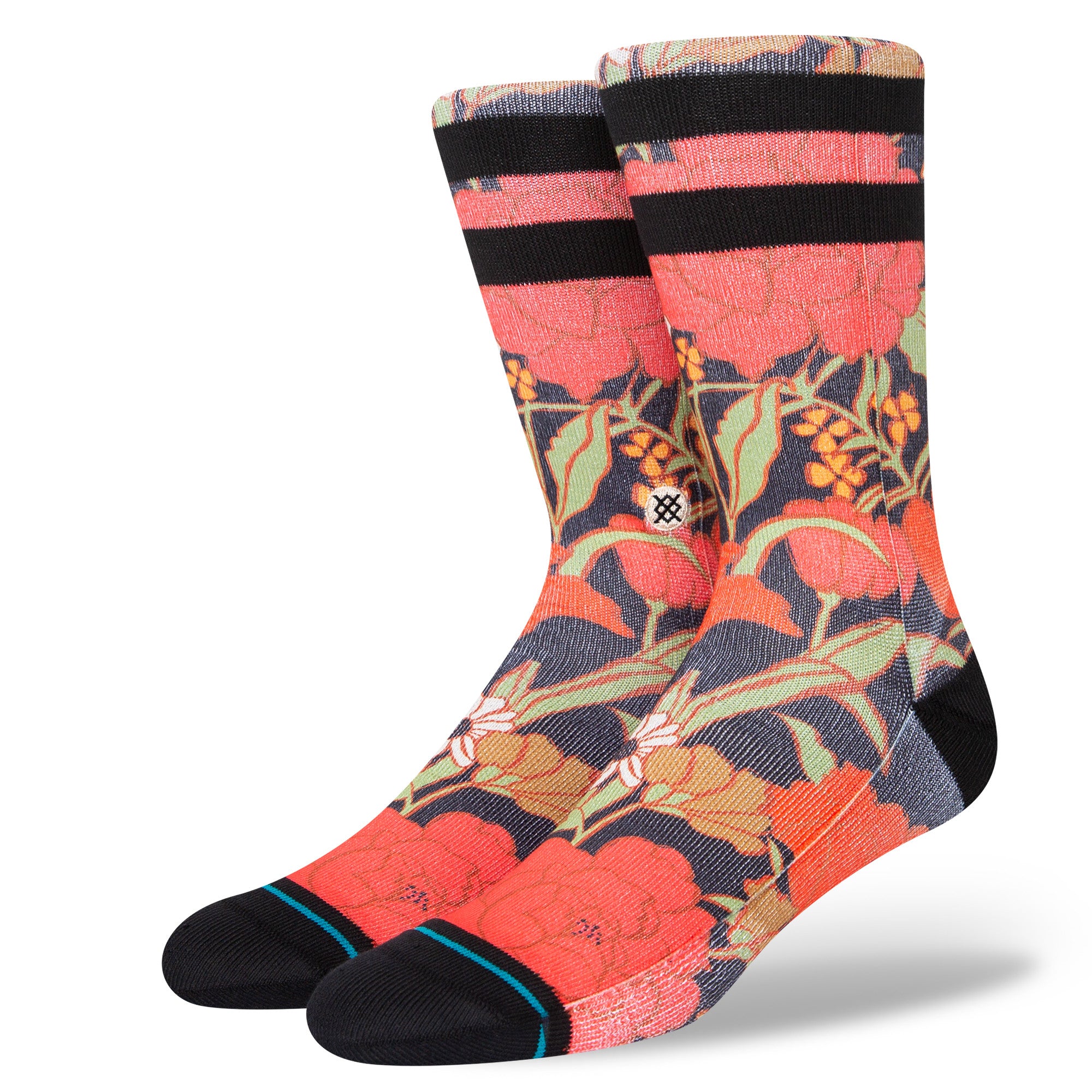Stance Backpetal Sock in Black - M I L O S P O R T