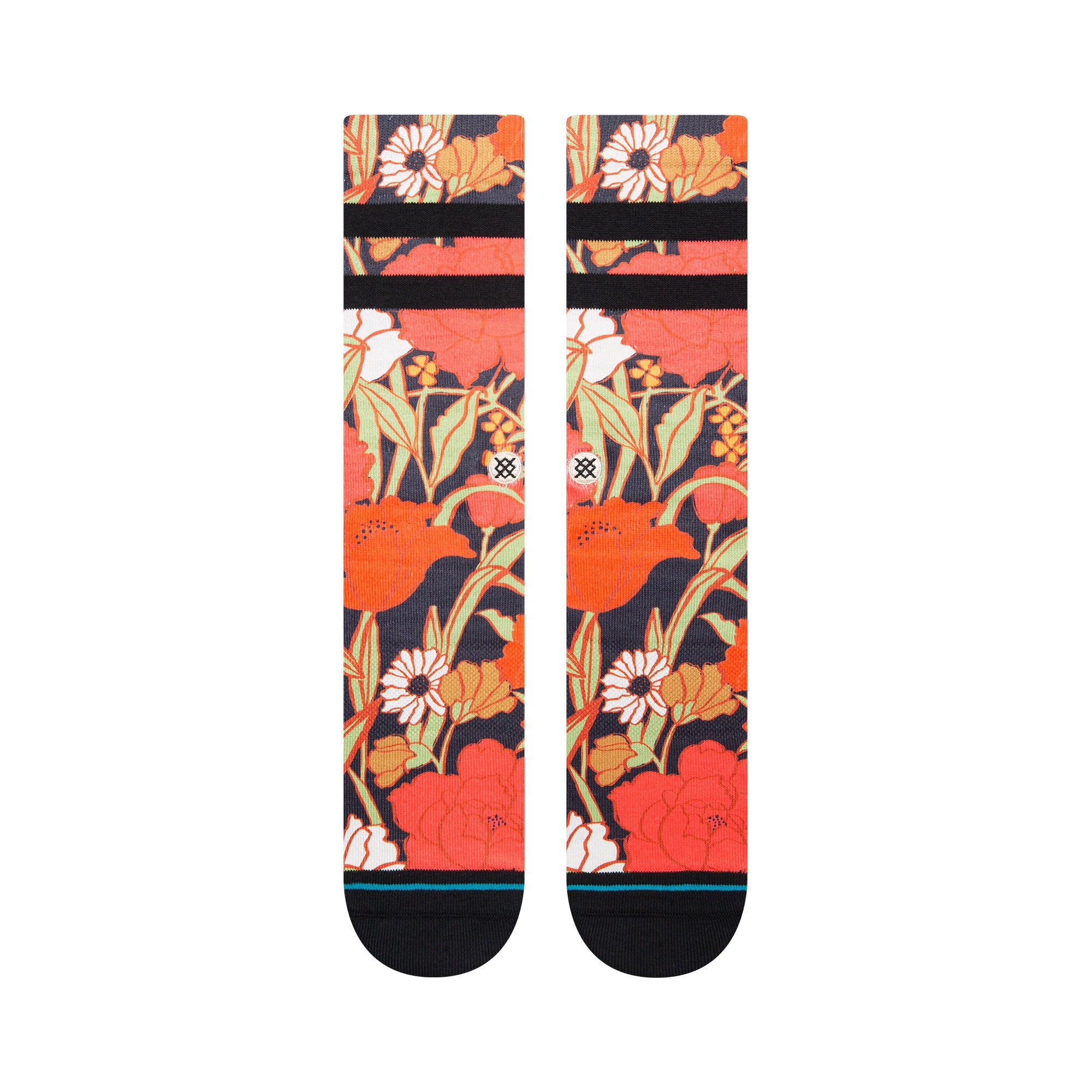 Stance Backpetal Sock in Black - M I L O S P O R T