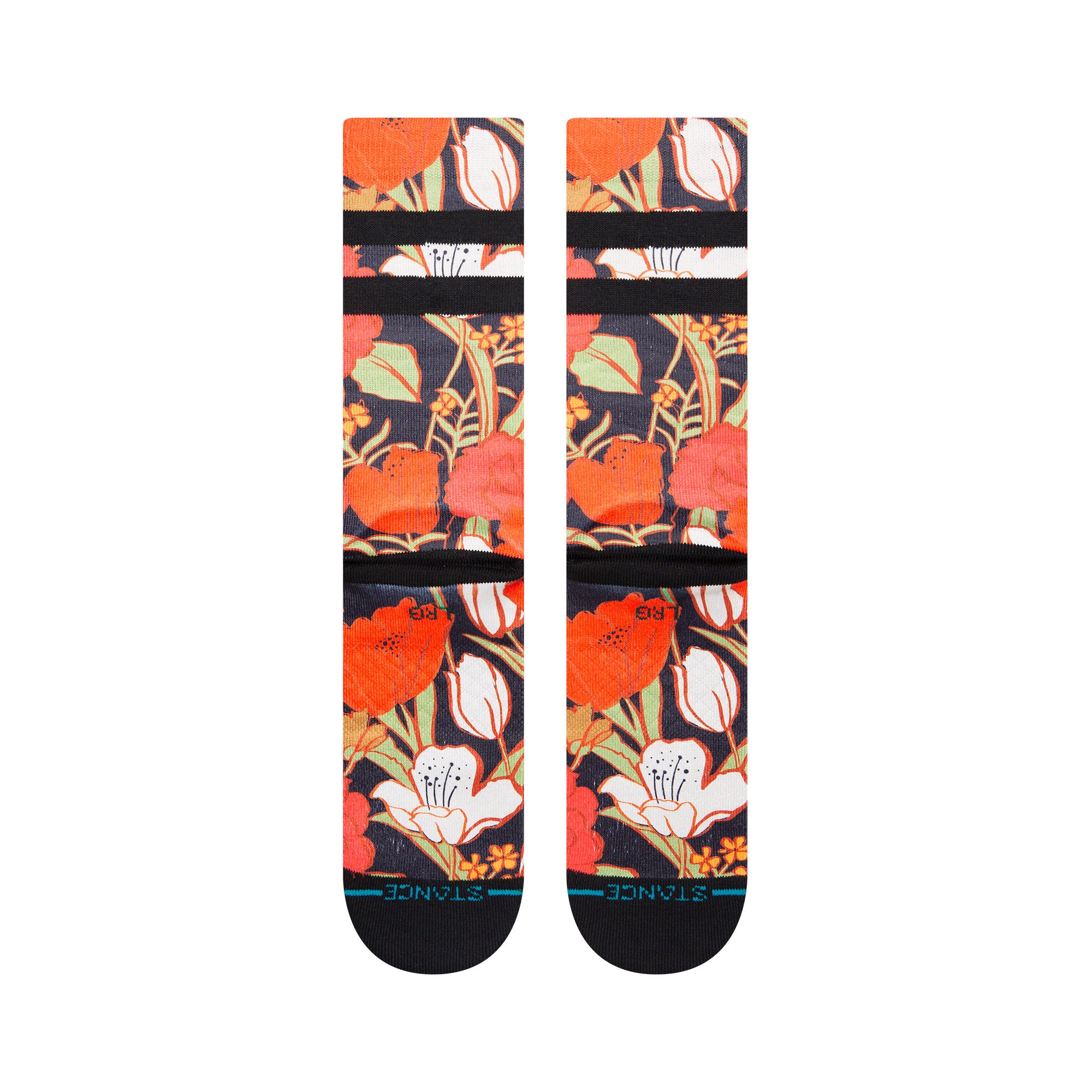 Stance Backpetal Sock in Black - M I L O S P O R T