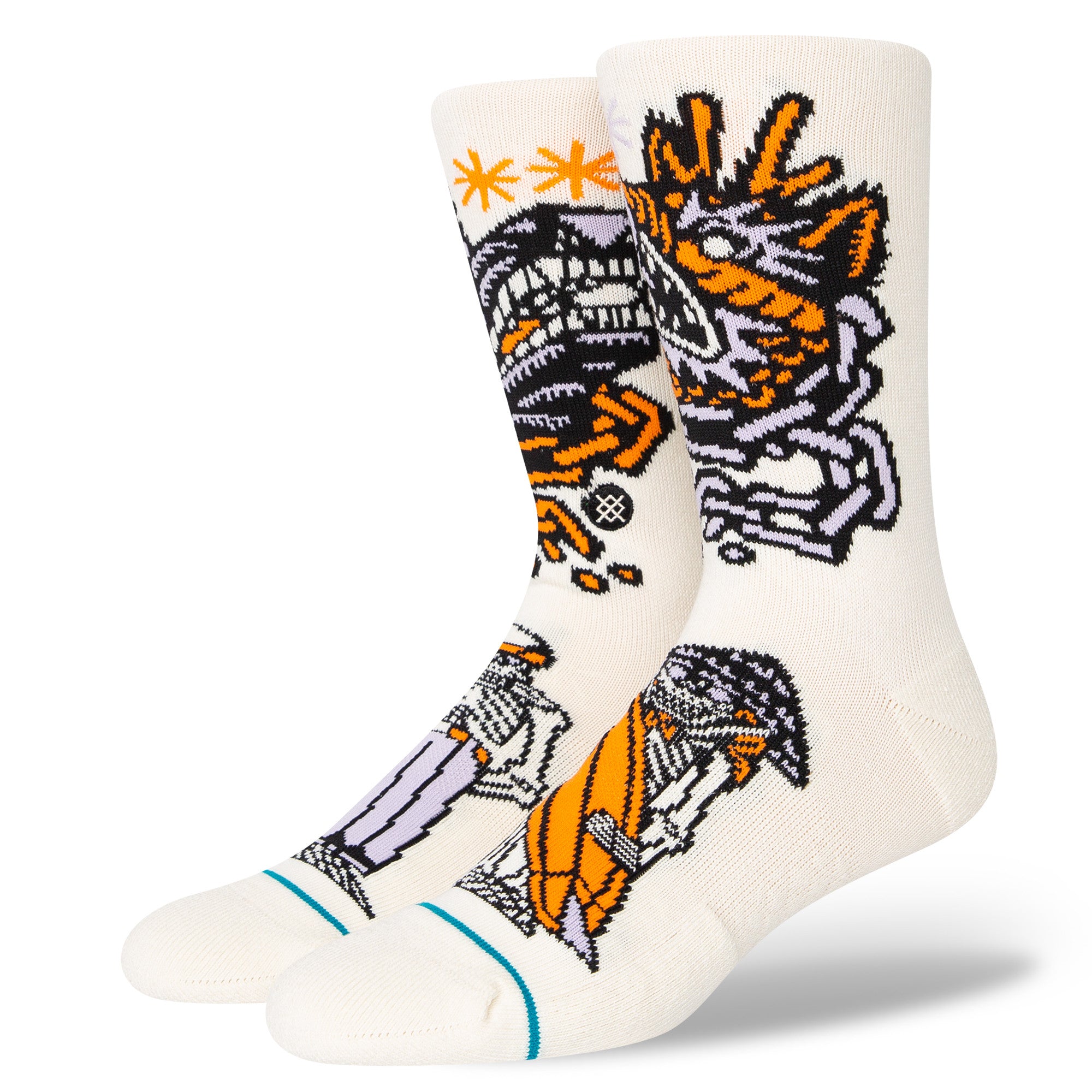 Stance Dj Clash Sock in Offwhite - M I L O S P O R T
