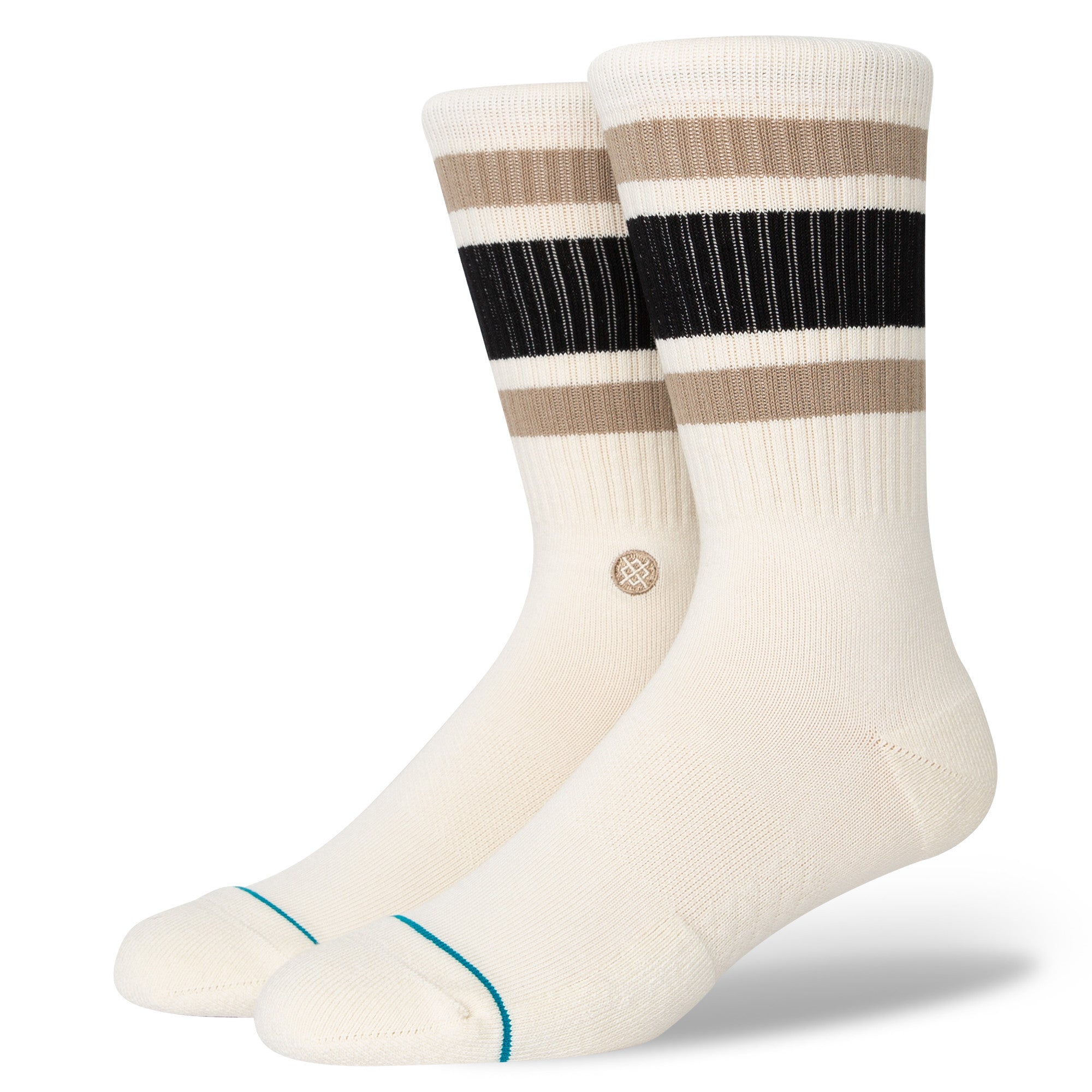 Stance Boyd St Sock in Taupe - M I L O S P O R T
