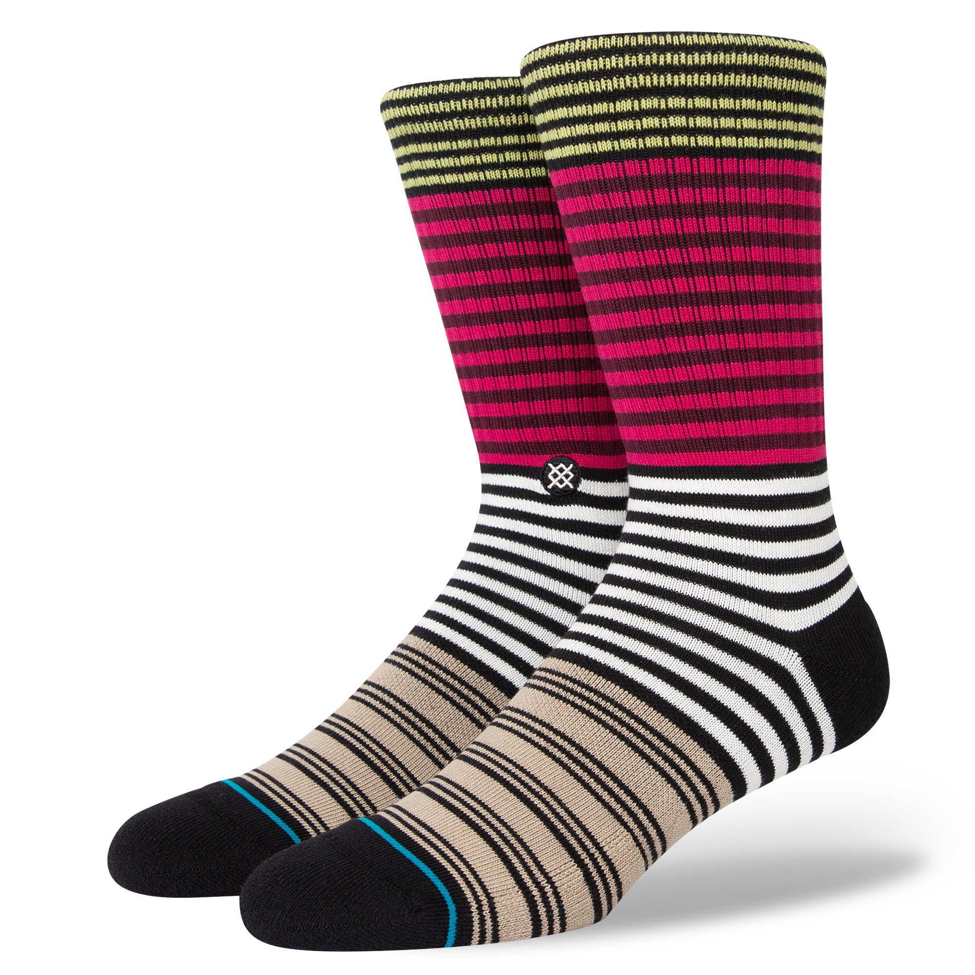 Stance Diatonic Sock in Magenta - M I L O S P O R T