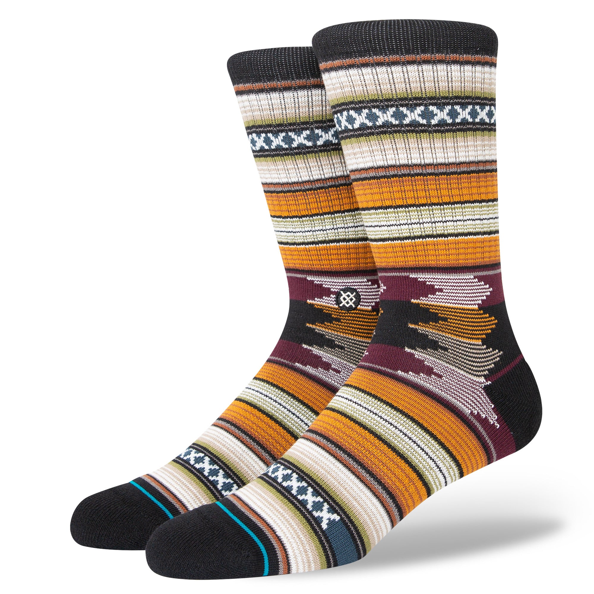 Stance Baron Sock in Taupe - M I L O S P O R T