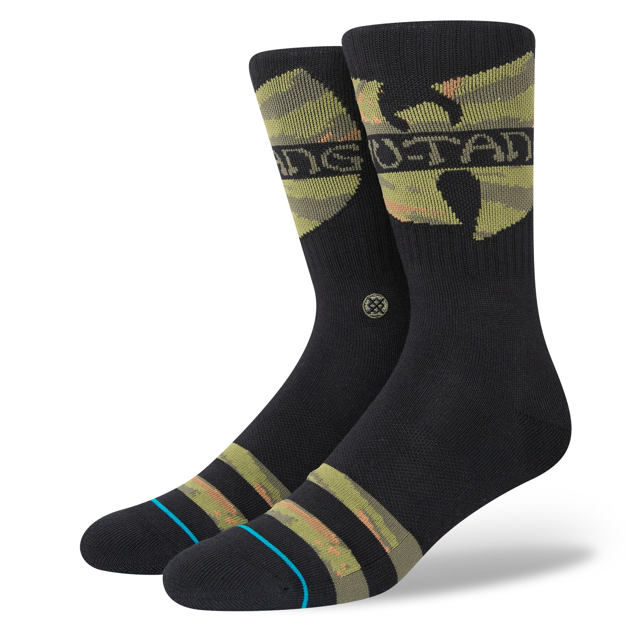 Stance Clan In Da Front Sock in Black - M I L O S P O R T