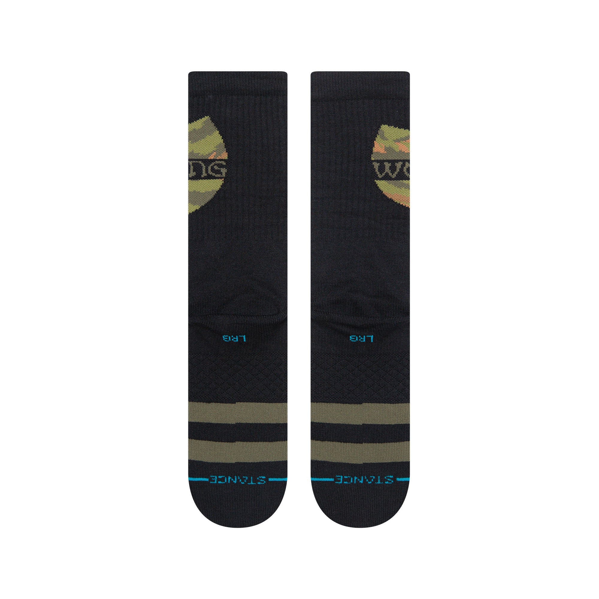 Stance Clan In Da Front Sock in Black - M I L O S P O R T