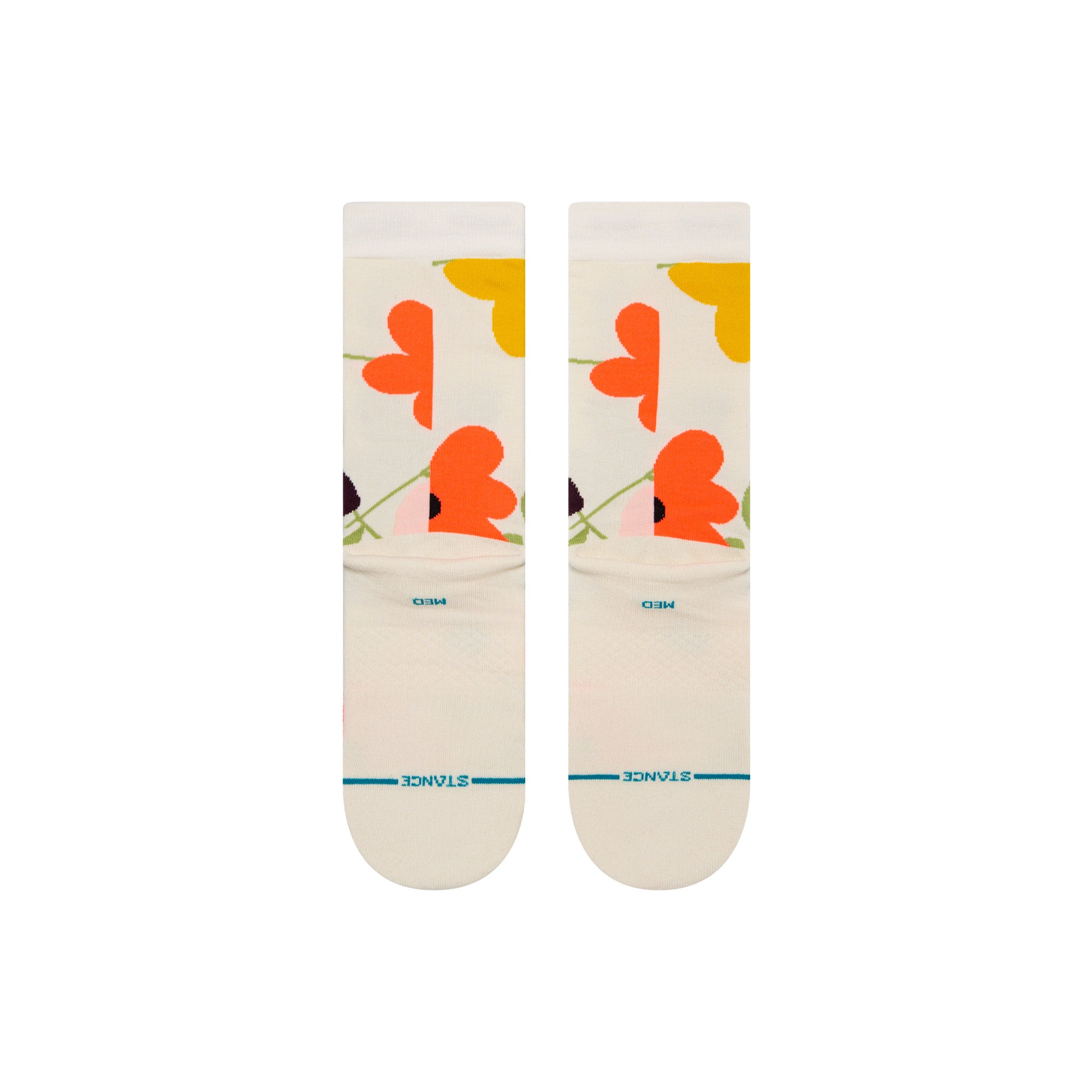 Stance Baby Bloom Crew Sock in Offwhite - M I L O S P O R T