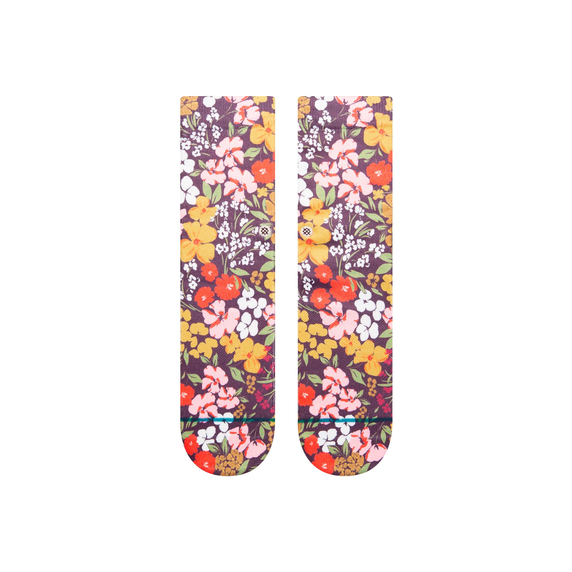 Stance Ditz Crew Sock in Burgundy - M I L O S P O R T