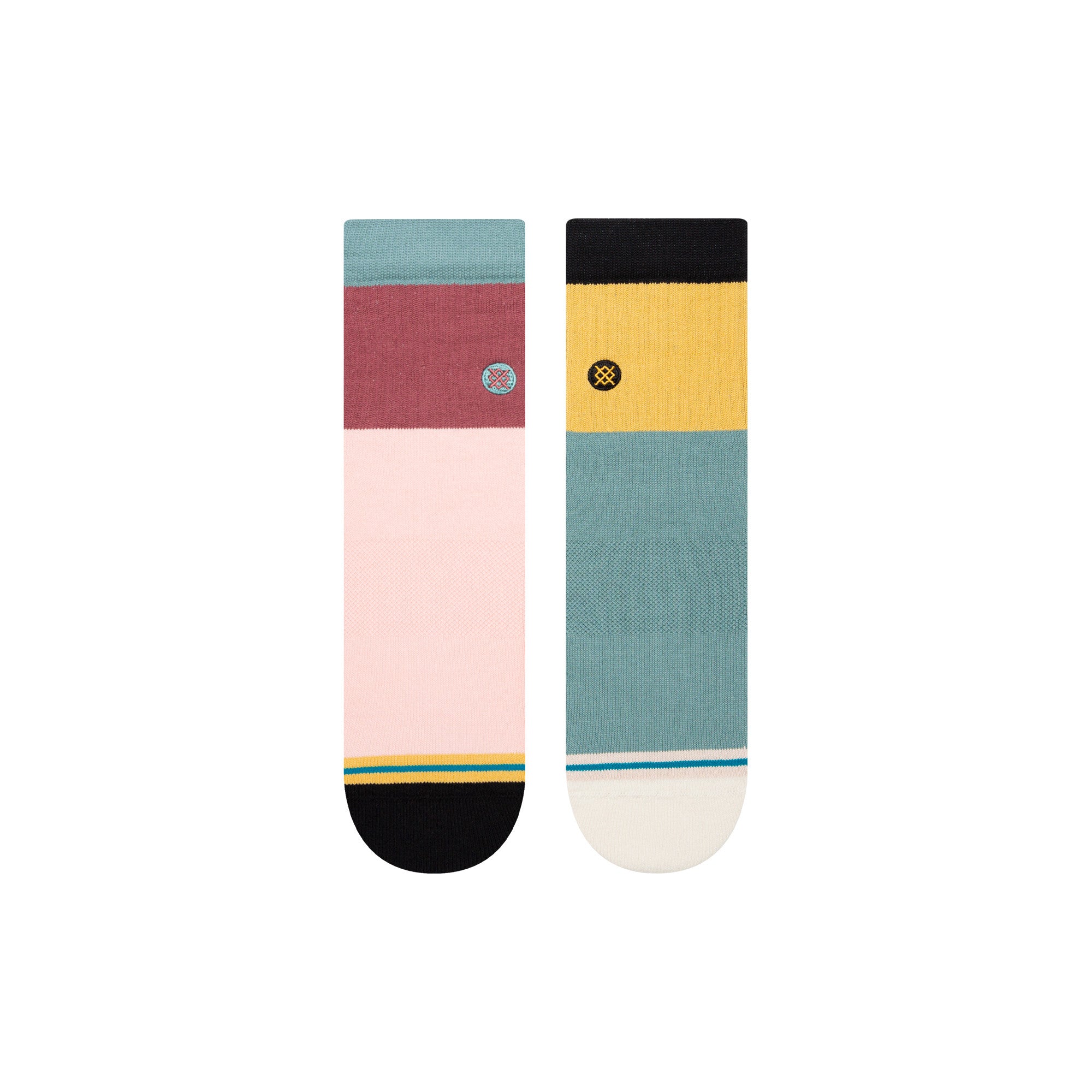 Stance Blocked Quarter Sock in Multi Color - M I L O S P O R T