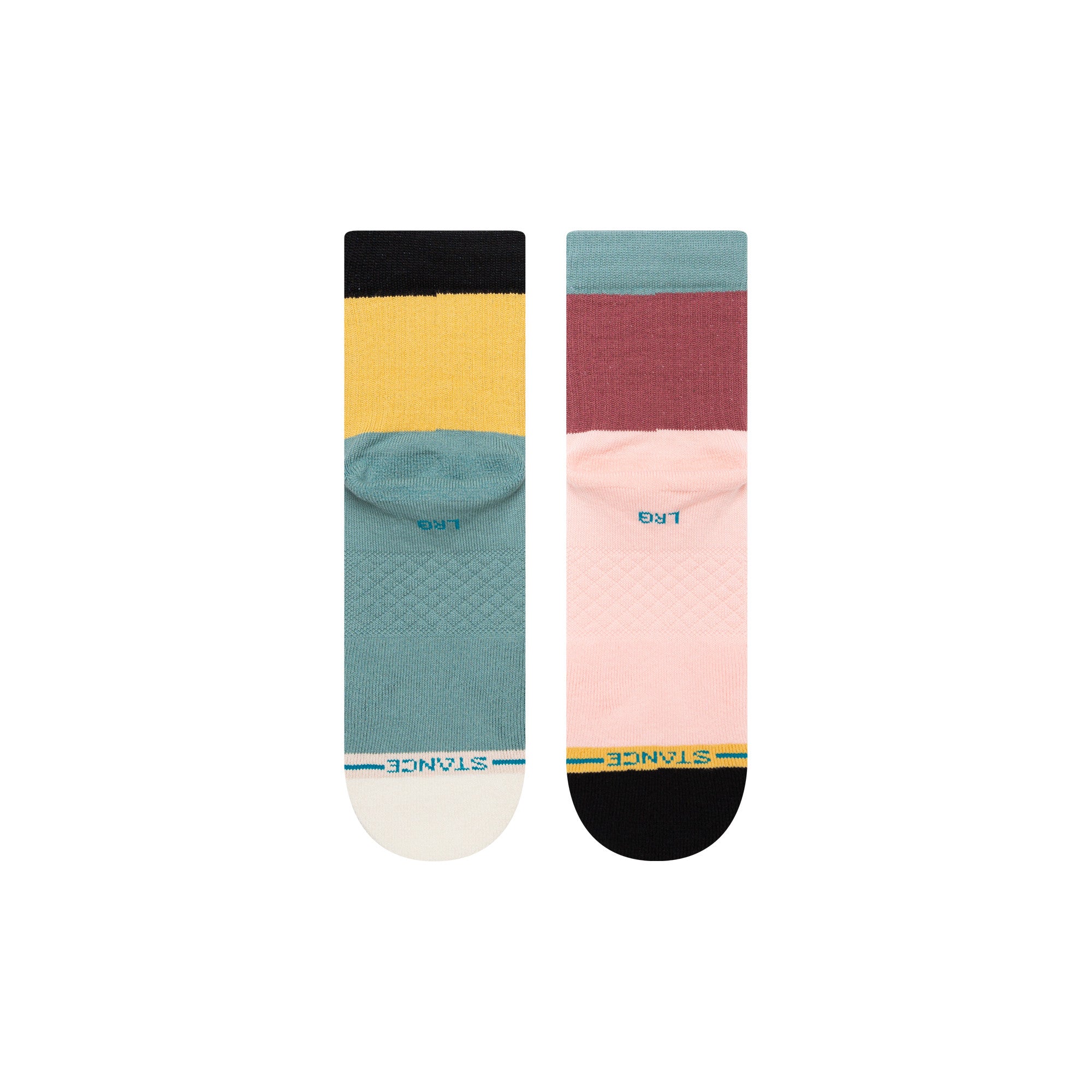 Stance Blocked Quarter Sock in Multi Color - M I L O S P O R T