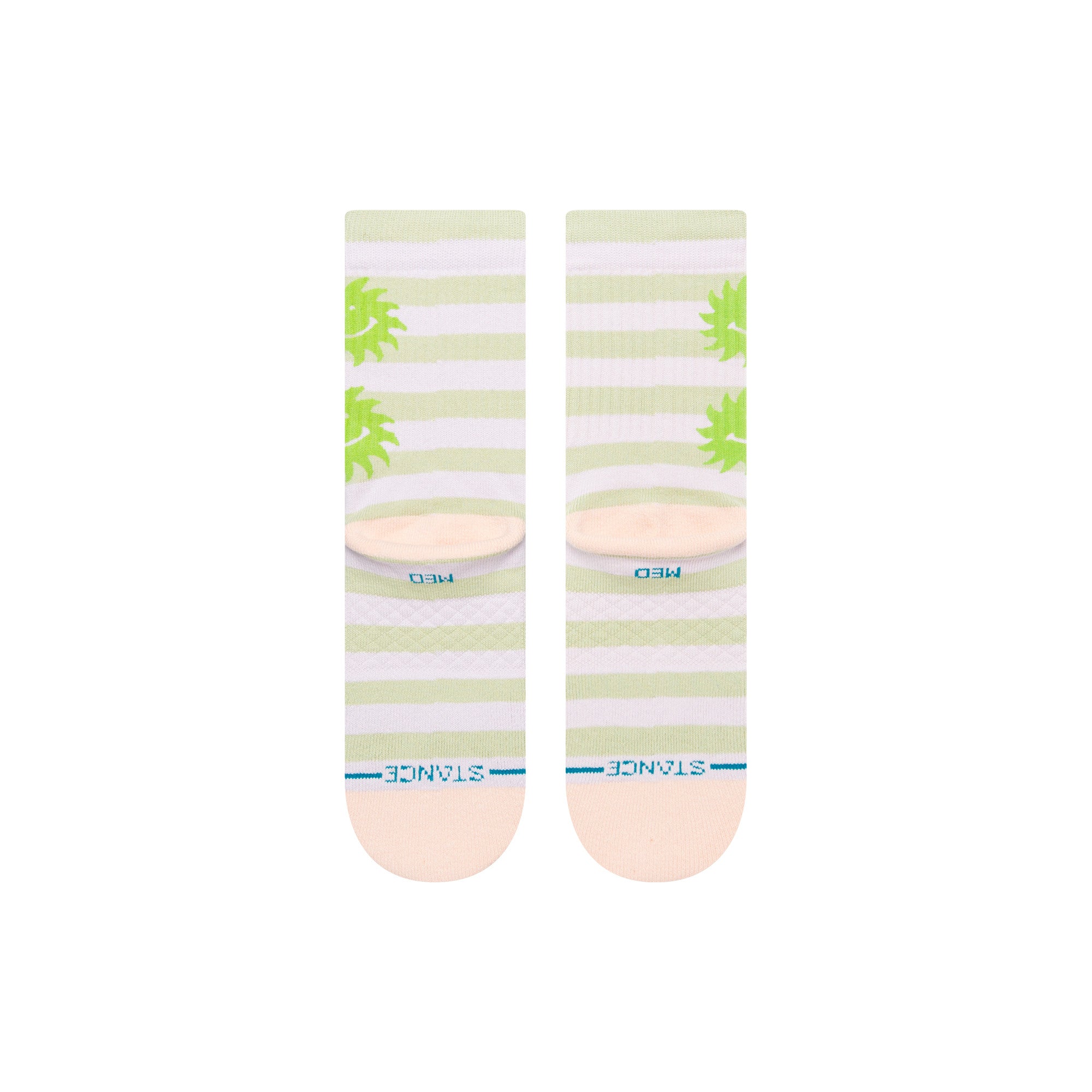 Stance Smiley Crew Sock in Ray - M I L O S P O R T