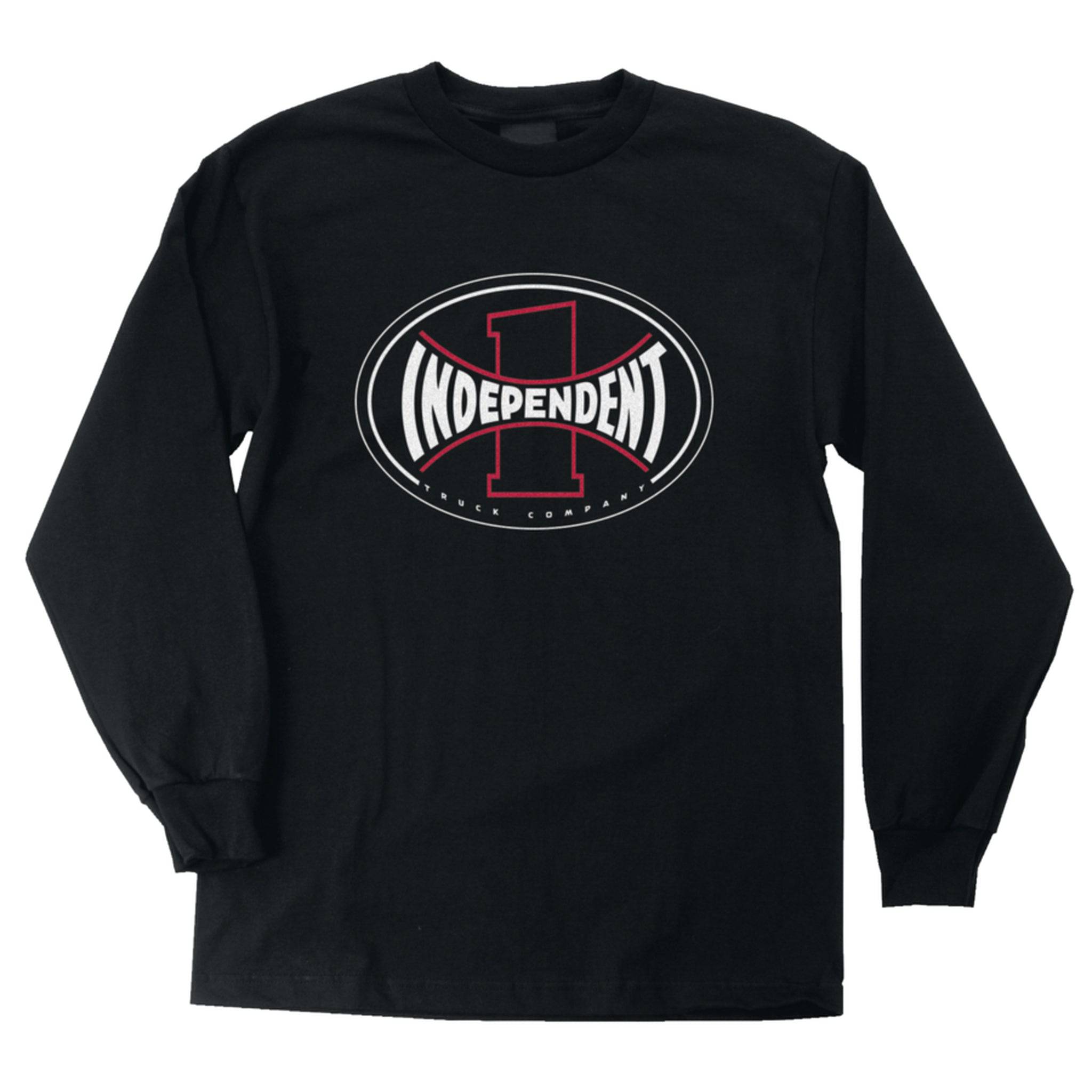 Independent ITC Span Regular Mens Long Sleeve in Black - M I L O S P O R T