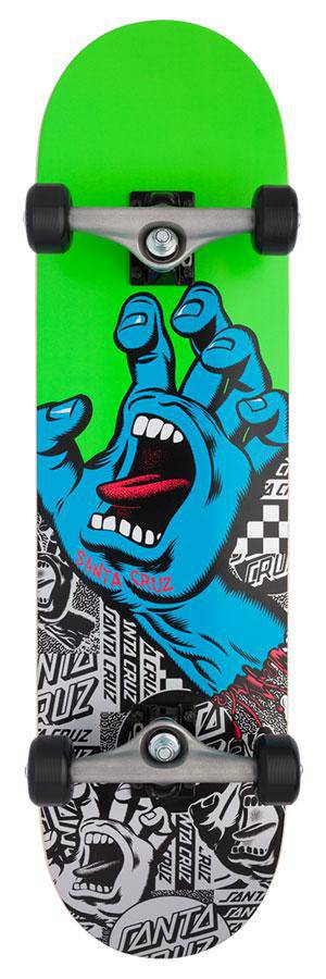 Santa Cruz Flier Hand Complete Skateboard in 8.25" - M I L O S P O R T